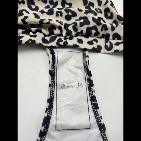 Blooming Jelly Leopard Cheetah Animal Print Bikini XL - New never worn - Picture 6 of 7